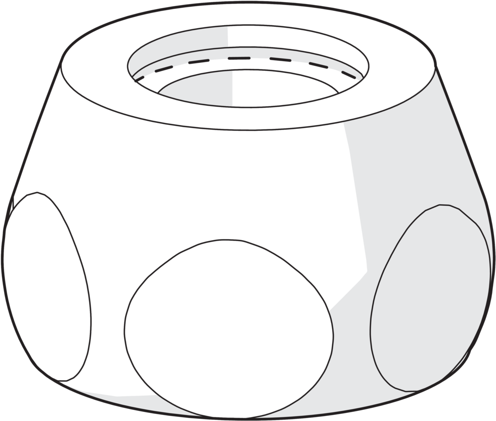 Drawing Dice Cool - Circle Clipart (1272x1080), Png Download