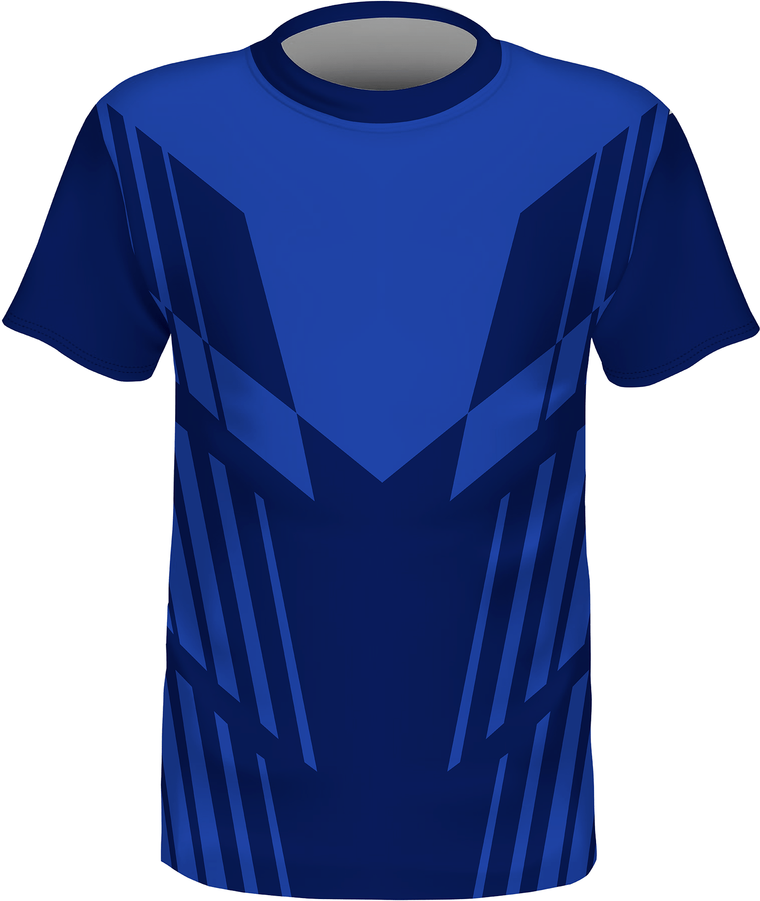 Custom Team Soccer Jersey Blue Abstract - Active Shirt Clipart (2048x2048), Png Download