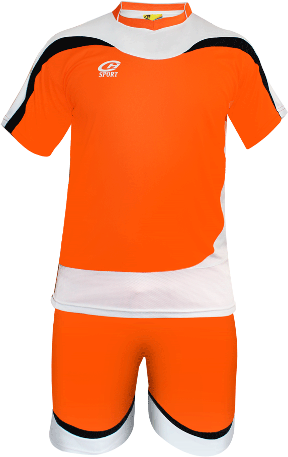 Footbal Clothes Orange - Board Short Clipart (700x989), Png Download