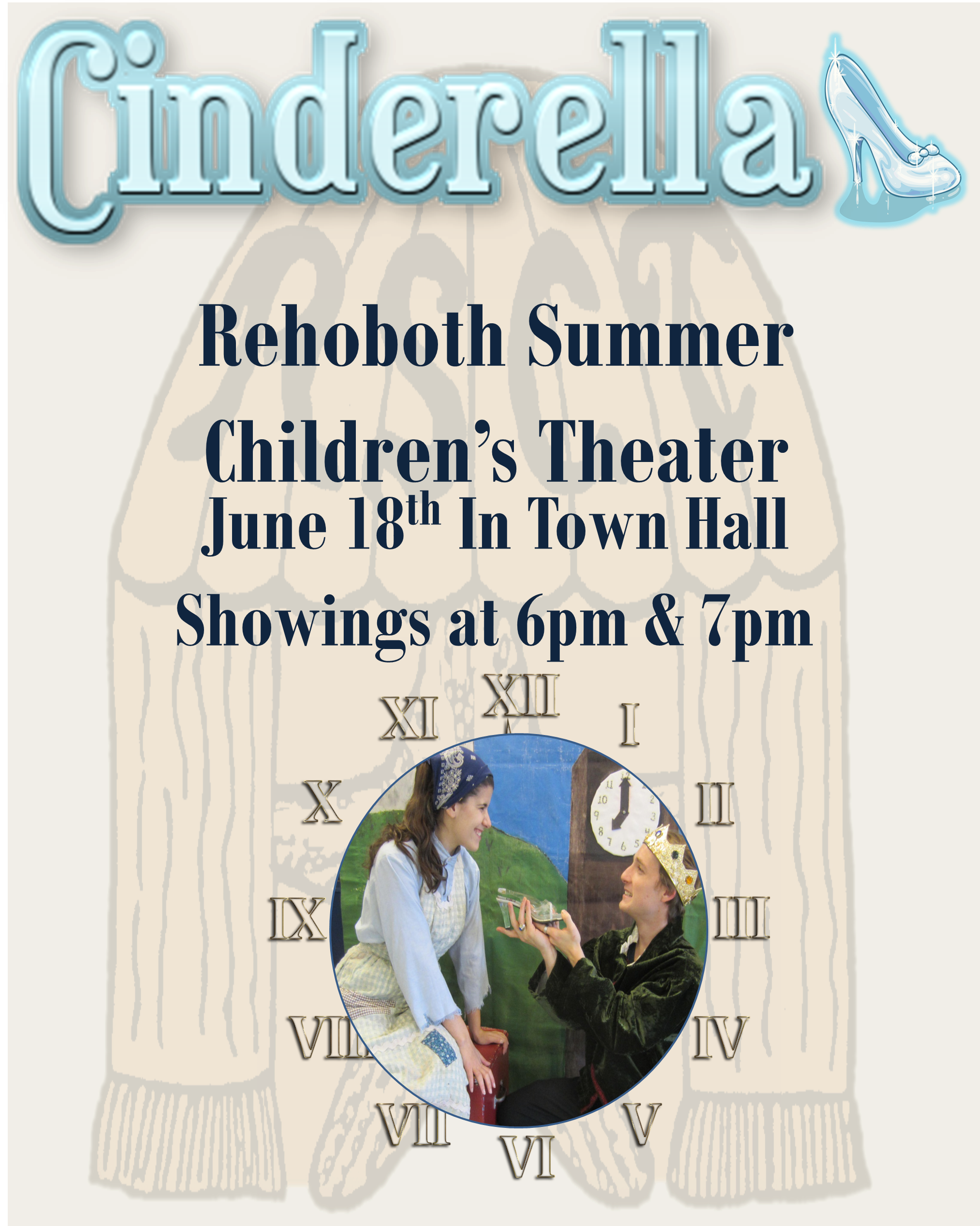 Children's Theater In Town Hall, Cinderella 6 P - Sharma Travels Clipart (2065x2724), Png Download