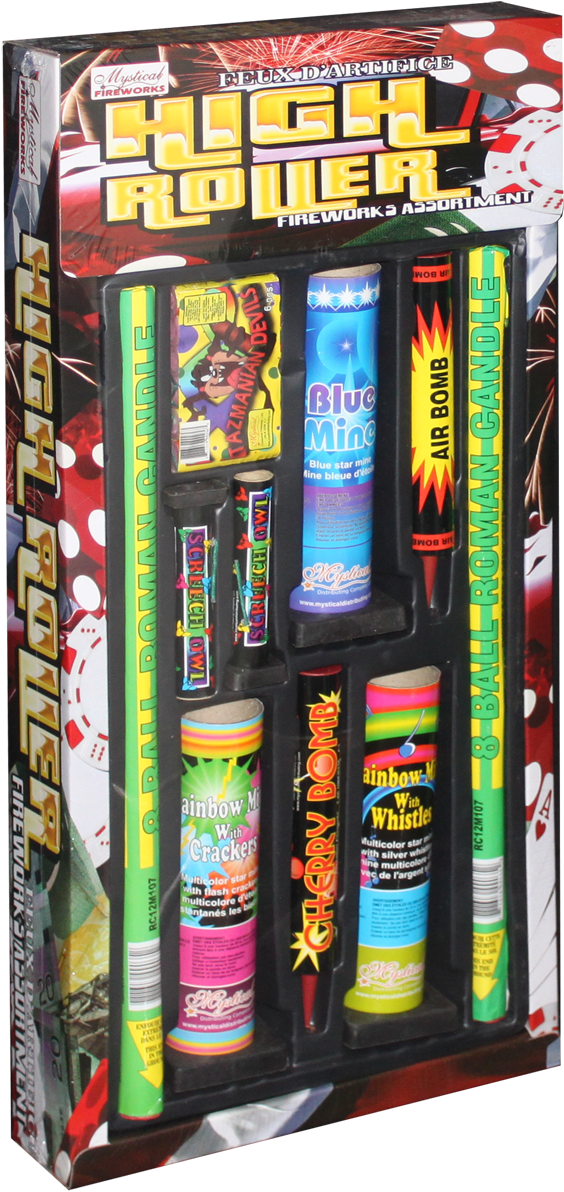 Mystic Firework Packs Clipart (600x1223), Png Download