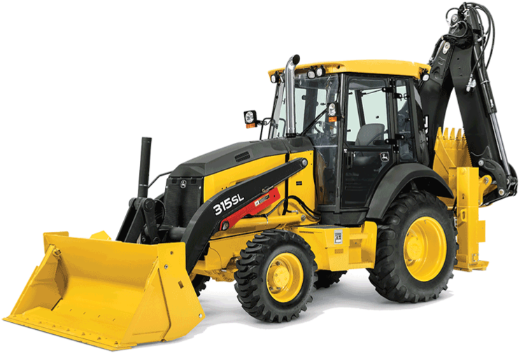 315slbackhoe - John Deere 315sl Clipart (1364x768), Png Download