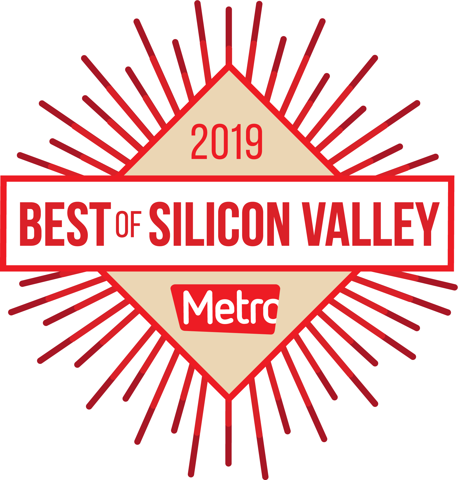 Metro Best Of Silicon Valley 2018 Clipart (1841x1930), Png Download