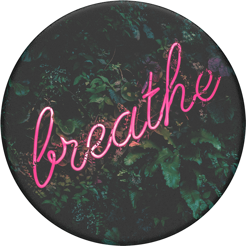 Breathe, Popsockets - Calligraphy Clipart (1000x1000), Png Download