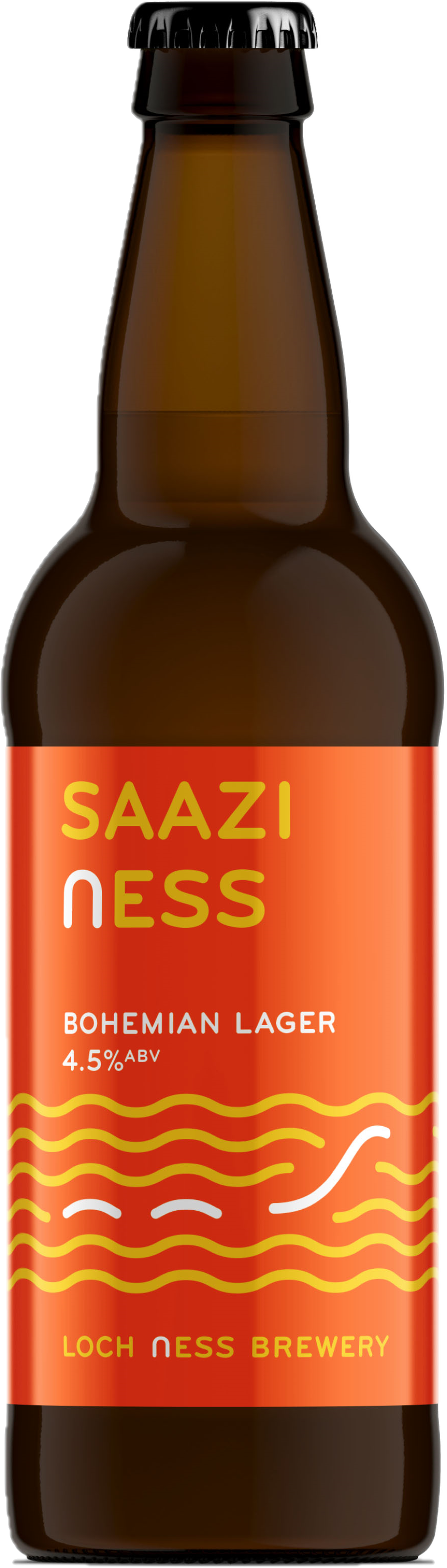 Loch Ness Saaziness - Glass Bottle Clipart (916x3212), Png Download