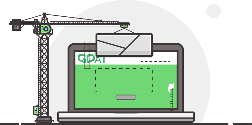 Return To Home - Website Under Construction Illustration Clipart (802x398), Png Download