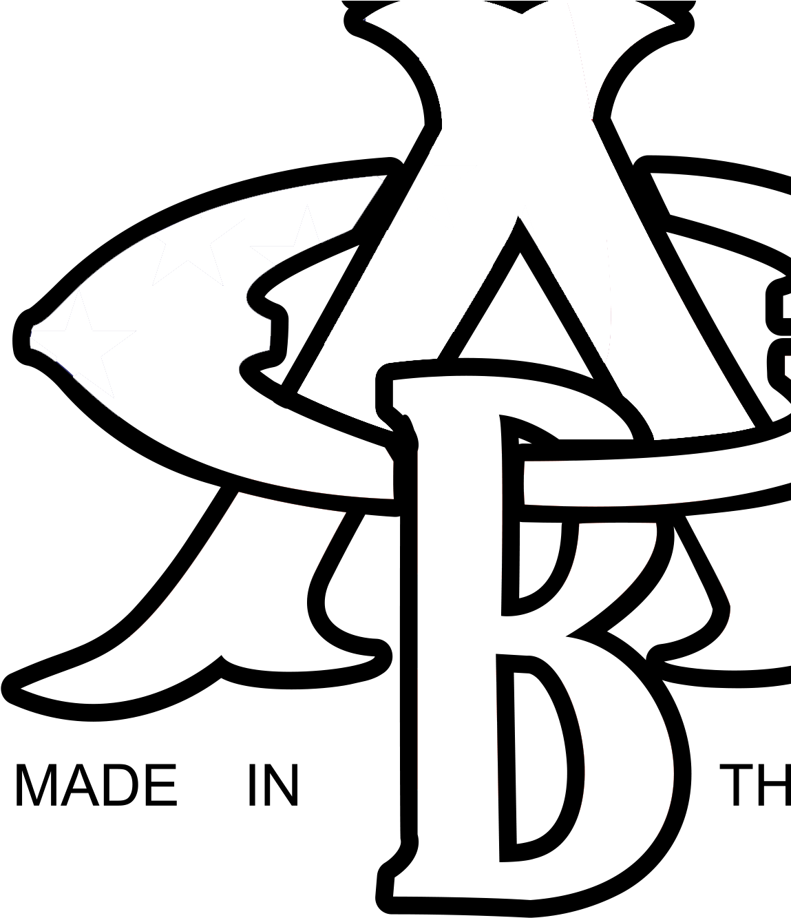 Abc Logo Rwb Clipart (1501x1703), Png Download