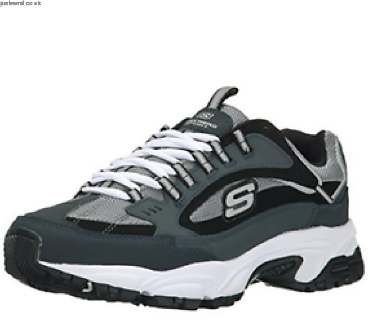 Authentic Skechers Sport Shoes Men& - Skechers Gray Stamina Cutback ...