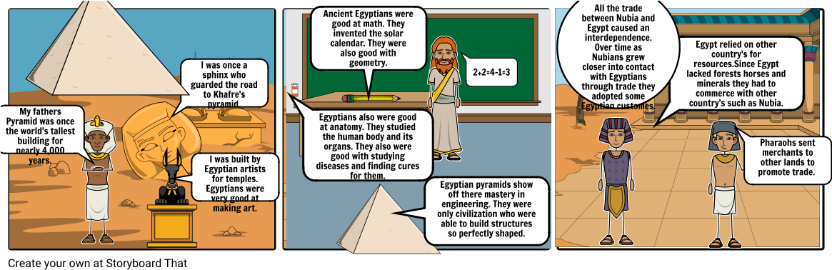 Egypt - Comics Clipart (1164x385), Png Download