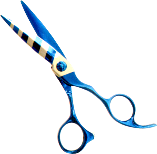 Plastic Handle Thinning Scissor - Scissors Clipart (600x600), Png Download
