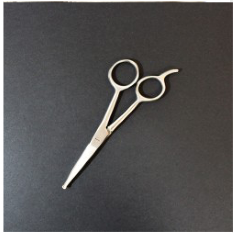 Pet Cutting Scissors - Brass Clipart (535x696), Png Download