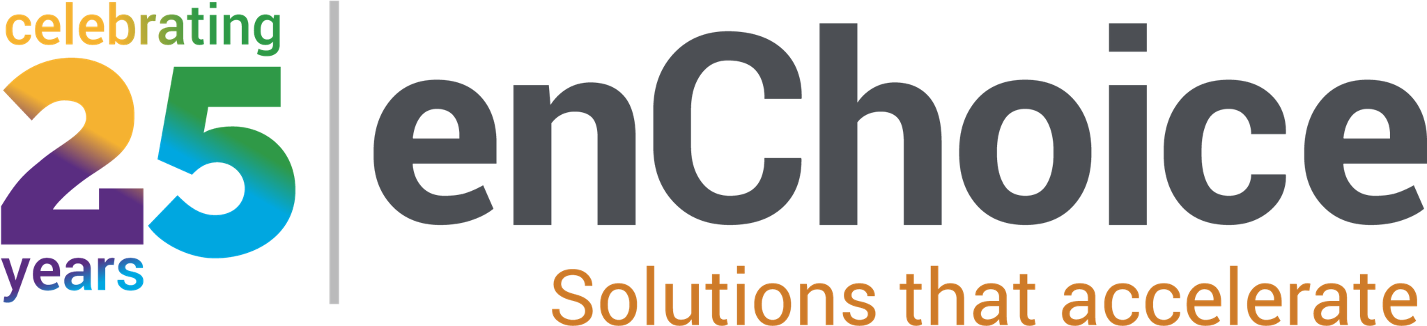 Enchoice Commemorative 25th Anniversary Logo - Crawford Clipart (2048x468), Png Download