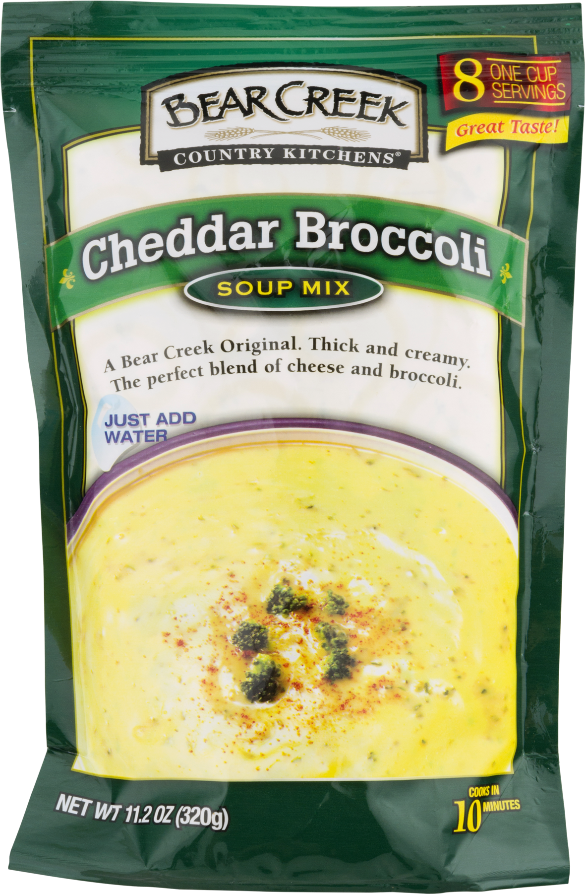 Bear Creek Country Kitchensâ® Cheddar Broccoli Soup - Broccoli Cheese Soup Package Clipart (1800x1800), Png Download