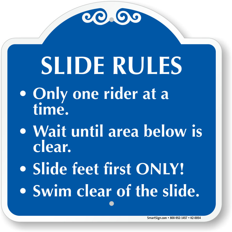 Zoom, Price, Buy - Water Slides Rules Clipart (800x800), Png Download