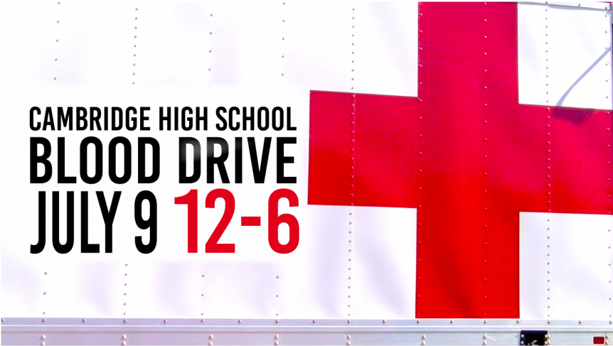 Blood Drive At Cambridge High School Offering Donor - High Level Clipart (900x563), Png Download
