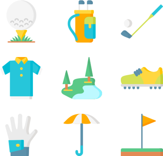 Golf Clipart (600x564), Png Download