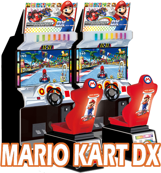 Namco Mario Kart - Mario Kart Arcade Racing Clipart (540x576), Png Download