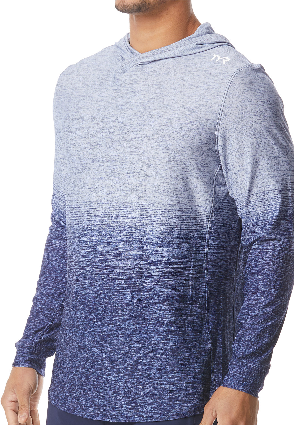 Tyr Men's Lagoon Hoodie - Sweater Clipart (1200x1484), Png Download