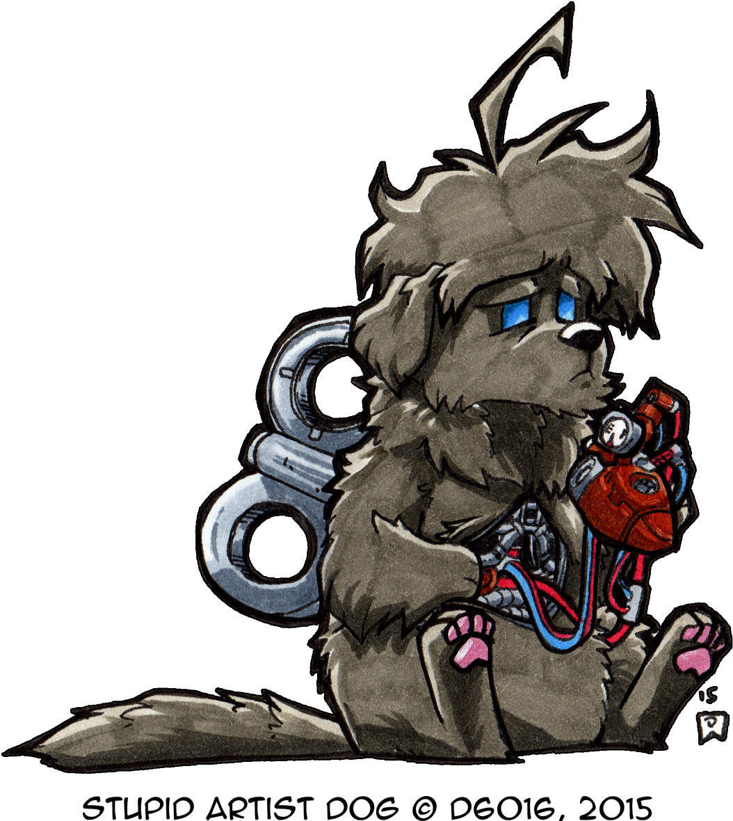 Daily Newf - Illustration Clipart (1105x1200), Png Download