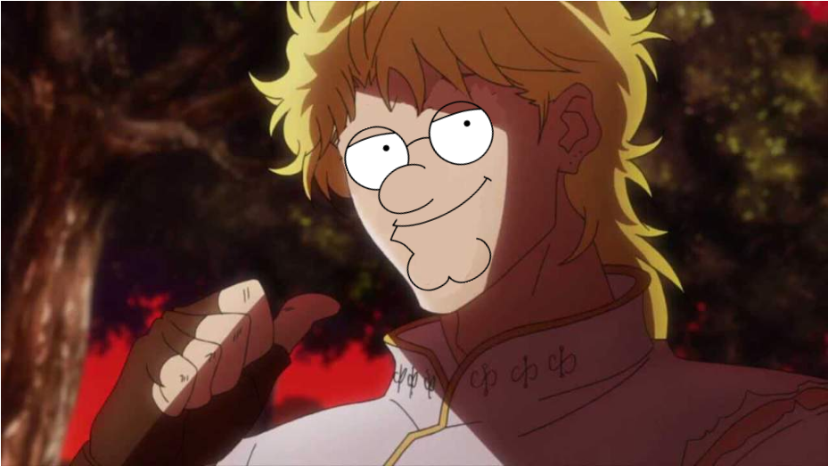 Dio Griffin - Dio Memes Clipart (960x720), Png Download