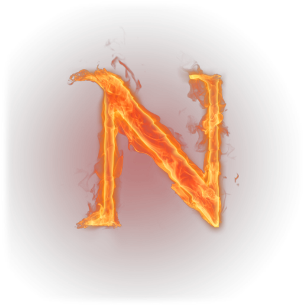#letter #letters #art #n #fire #fires #fireletter #freetoedit - Emblem Clipart (1024x1024), Png Download