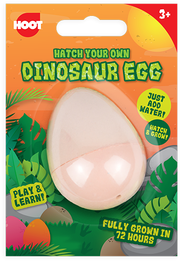 Magic Grow Hatching Dinosaur Egg - Plastic Clipart (800x620), Png Download