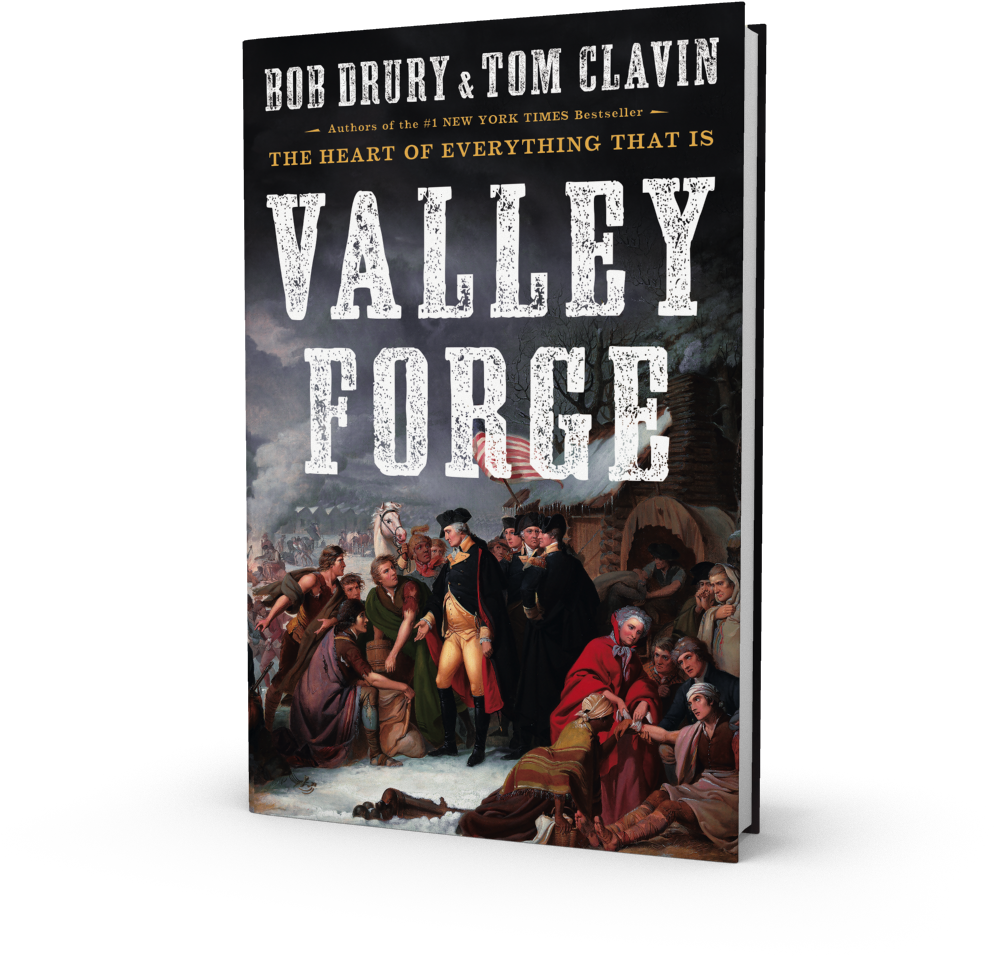 Recently I Read Valley Forge By Bob Drury And Tom Clavin - Poster Clipart (1000x1000), Png Download