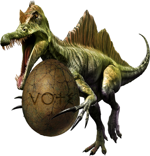 Dinosaur Vote - Jurassic Park Png Clipart (600x620), Png Download