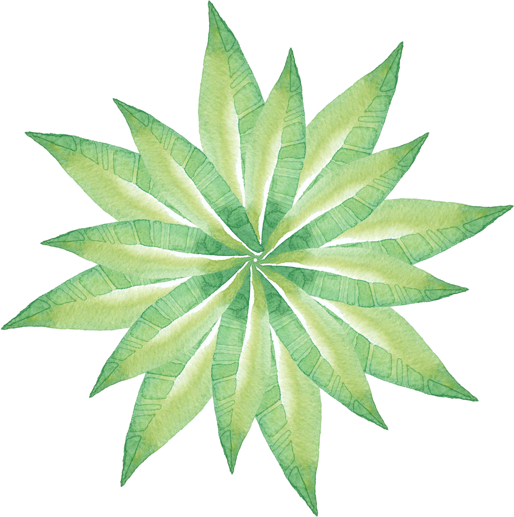 Simple Stylish Creative Watercolor Png And Psd - Matahari Dan Awan Animasi Clipart (2000x2000), Png Download