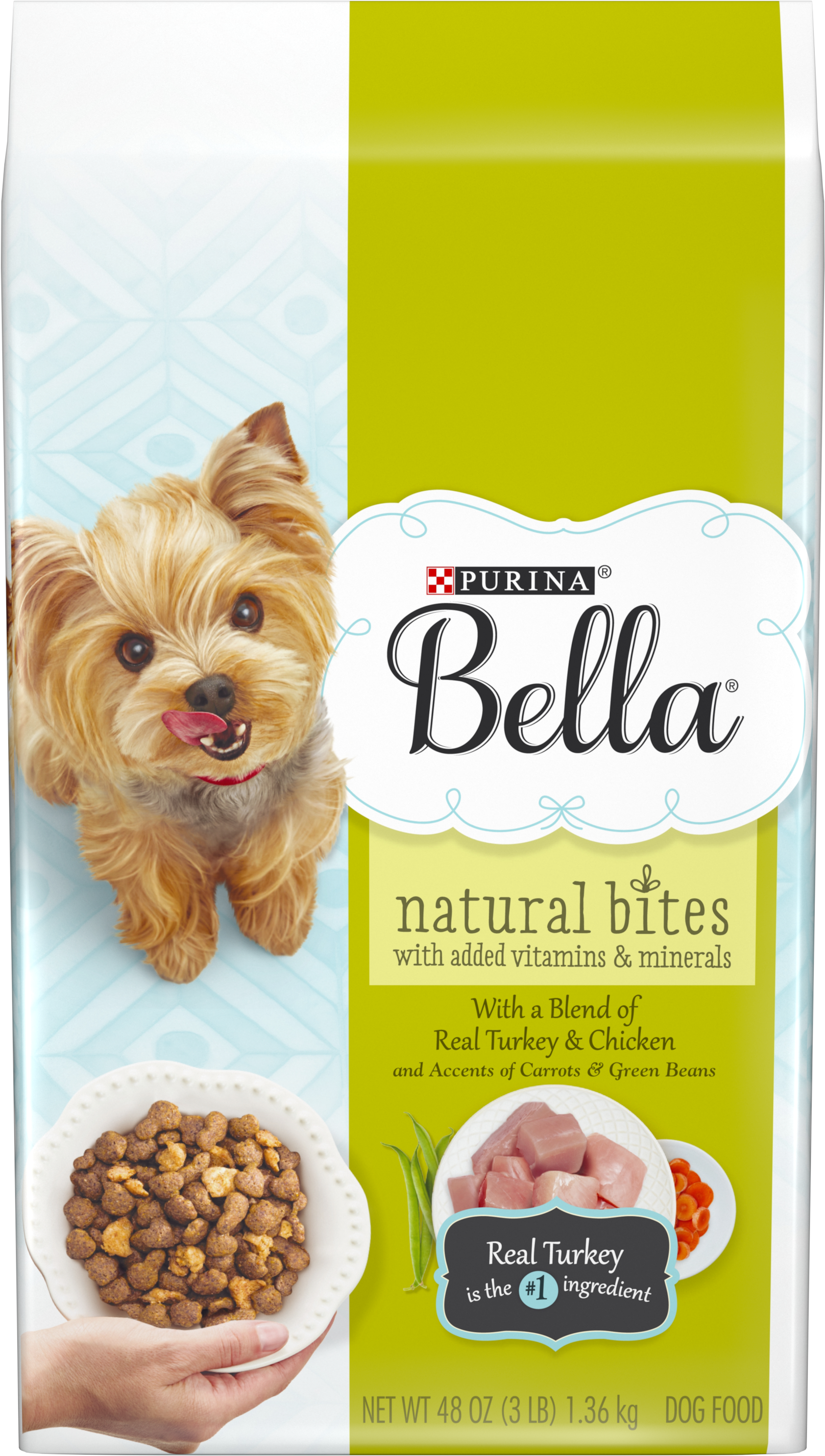 Purina Bella Natural Small Breed Dry Dog Food - Purina Bella Dog Food Clipart (3000x3000), Png Download
