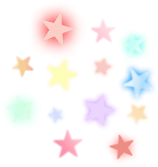 #star #lightning #colorful #starlight #luminous #sparkling - Star Clipart (552x584), Png Download
