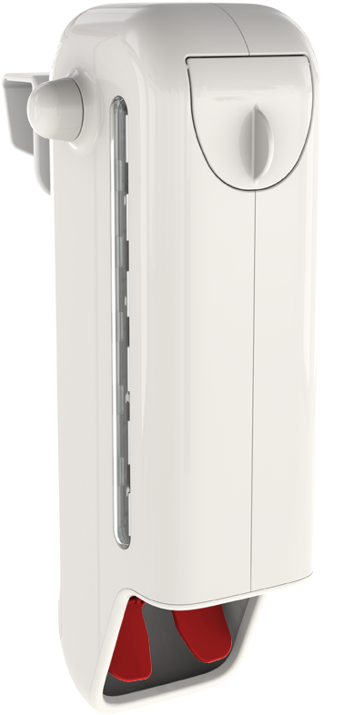 Easy Pacifier Removal - Hand Luggage Clipart (526x966), Png Download