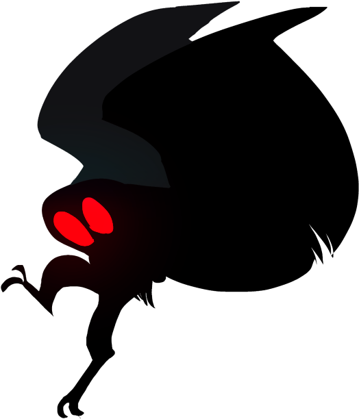 Free Download Monster Mothman Larva Legendary Creature - Illustration Clipart (540x626), Png Download