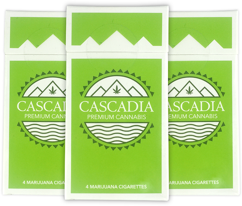 Cascadia Packs - Cascadia Pre Roll Clipart (1000x719), Png Download