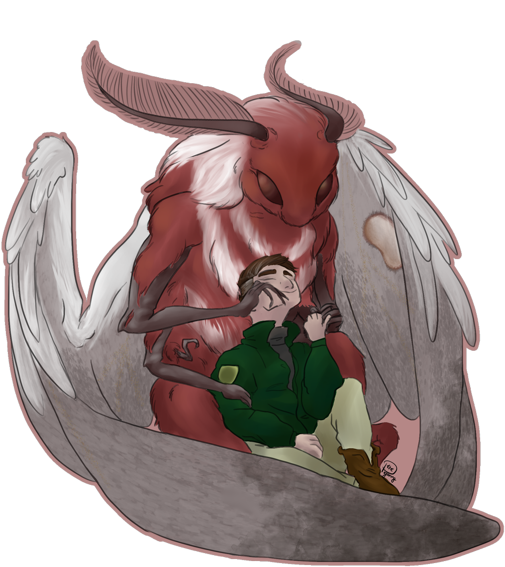 Mothman Moth Me A Moth 🎶 - Illustration Clipart (1146x1200), Png Download