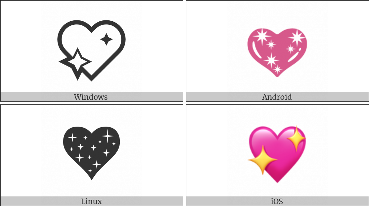 Sparkling Heart On Various Operating Systems - Heavy Black Heart Clipart (1200x675), Png Download