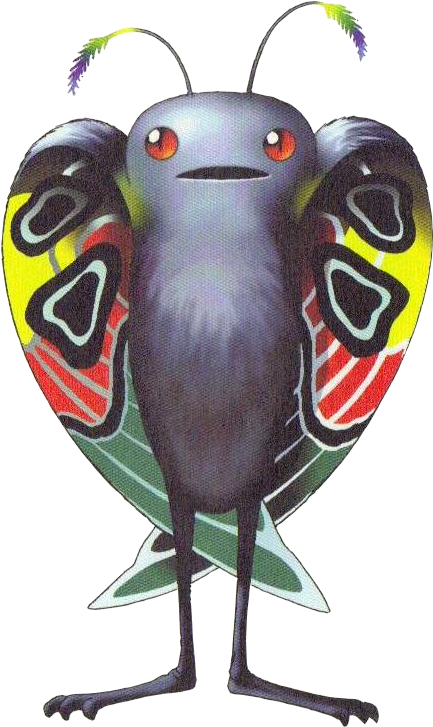 Mothman - Mothman Shin Megami Tensei Clipart (550x793), Png Download