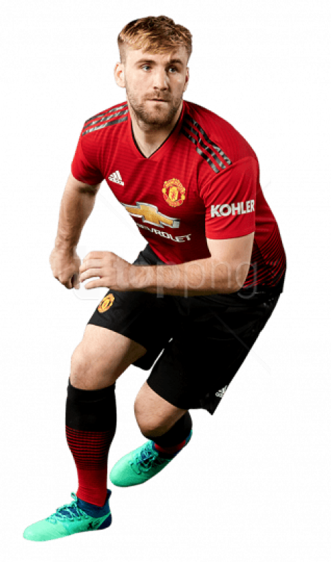 Download Luke Shaw Png Images Background - Manchester United Clipart (481x816), Png Download