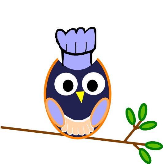 Blue Owl Svg Clip Arts 600 X 533 Px - Pink And Blue Owl - Png Download (600x533), Png Download