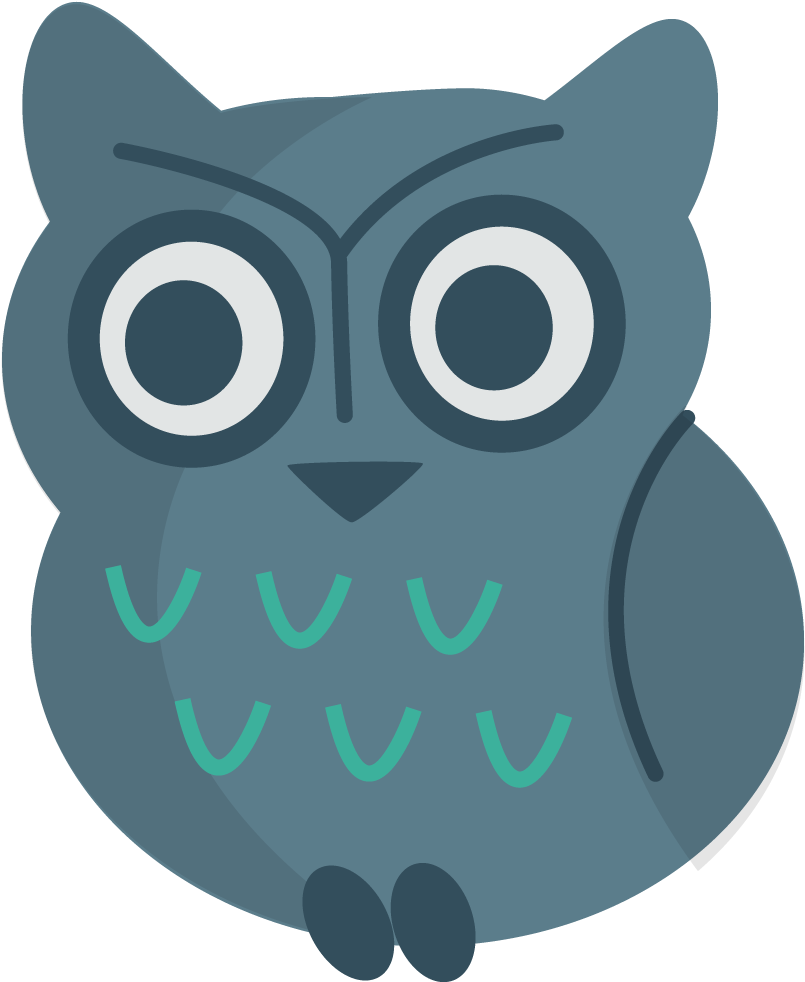 Owl Clip Art - Cartoon - Png Download (1000x1000), Png Download