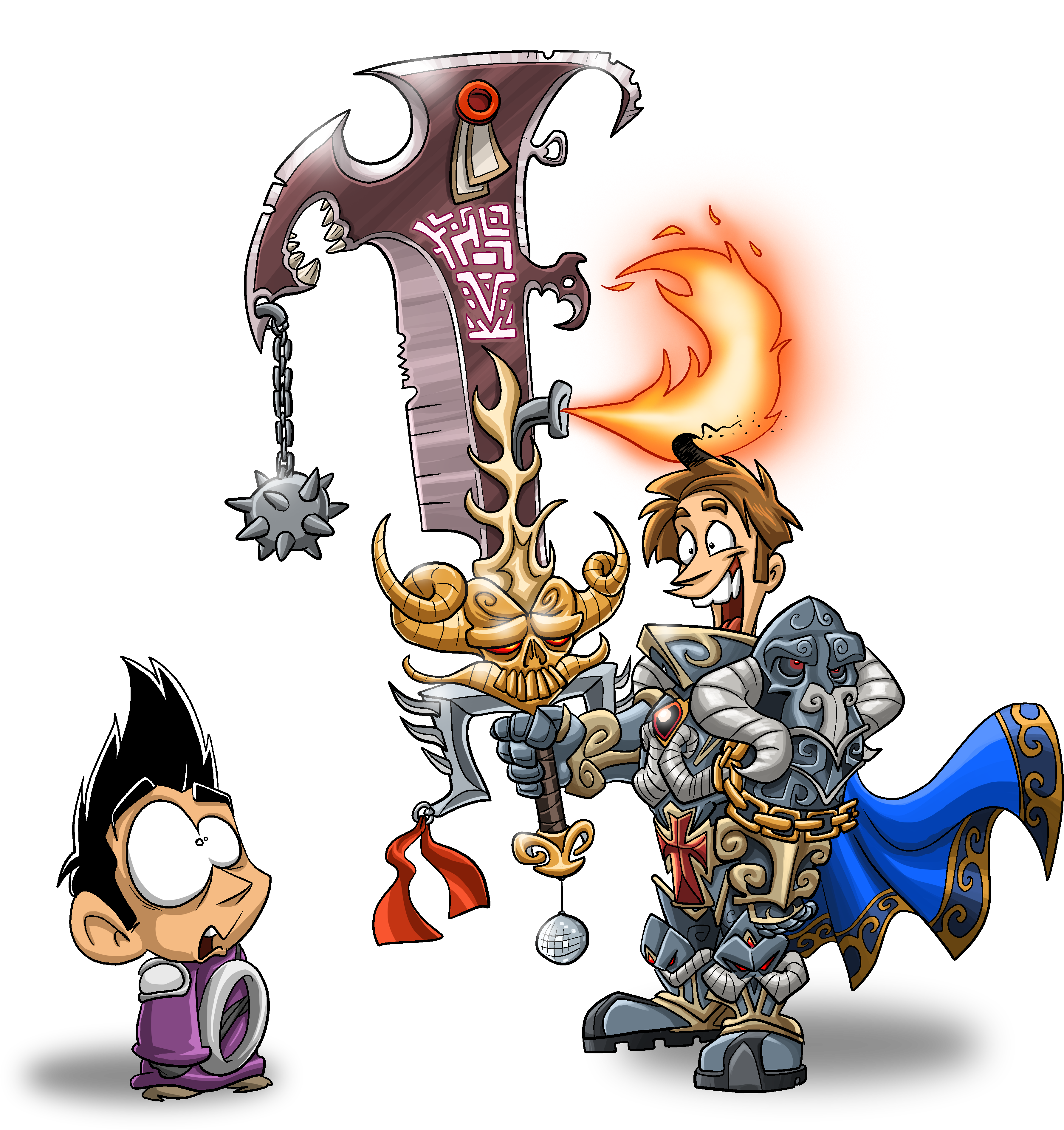 Shakes And Fidget Epic , Png Download - Shakes And Fidget Art Clipart (3569x3790), Png Download