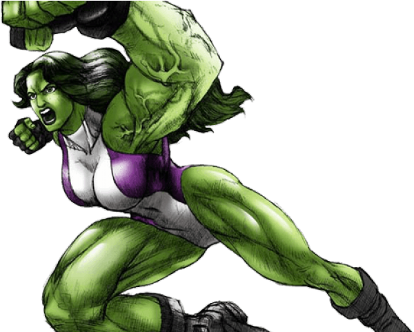 She Hulk Clipart (640x480), Png Download