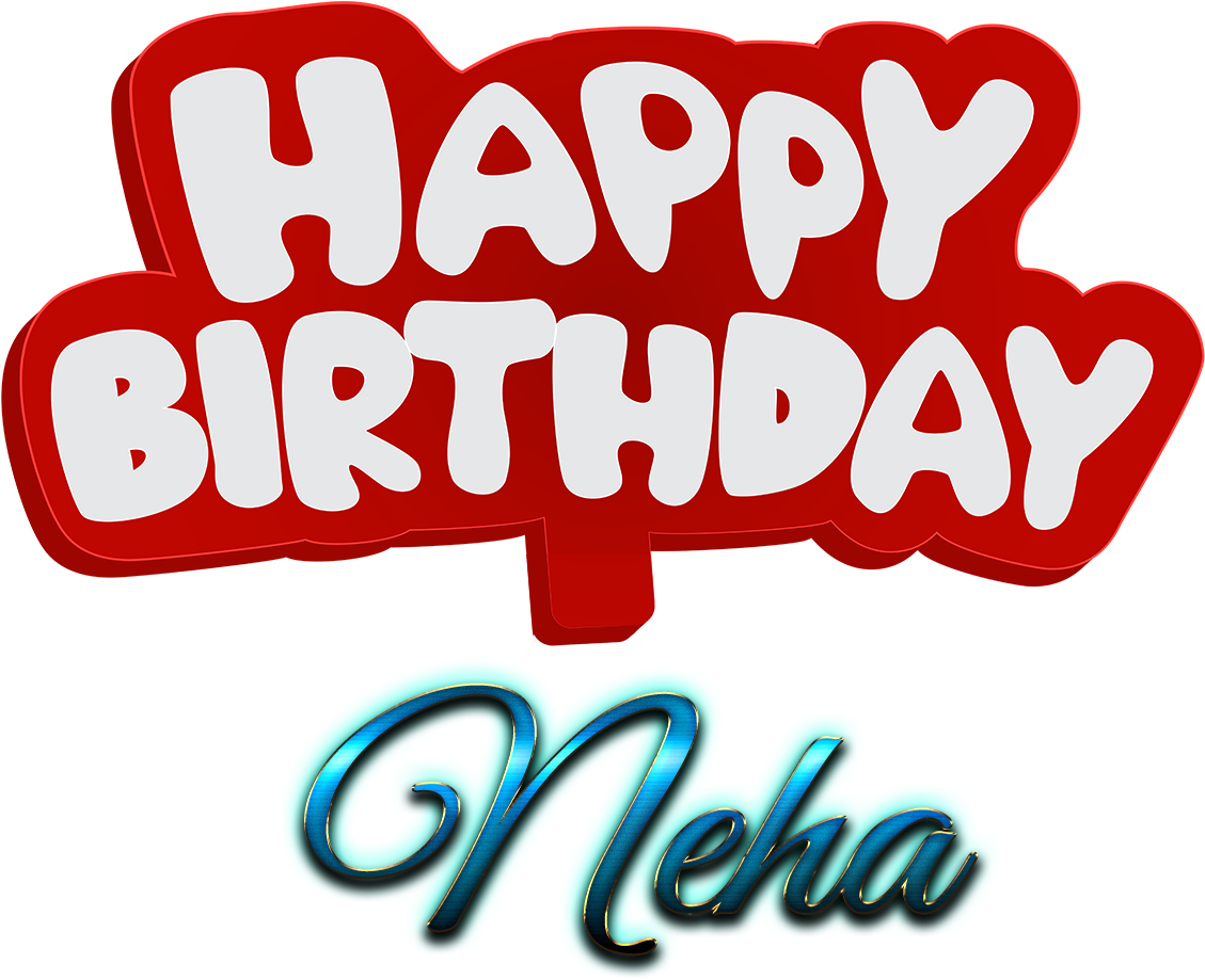 Neha Happy Birthday Name Logo - Happy Birthday Shivani Logo Clipart (1920x1200), Png Download