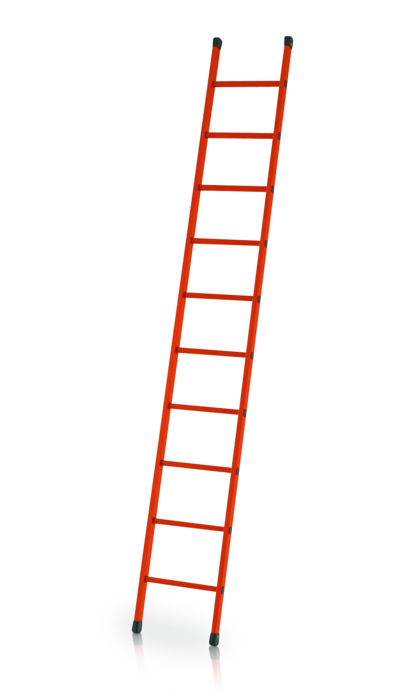 Z600 Single Section Grp Ladder - Escalera De Mano Clipart (1360x1360), Png Download