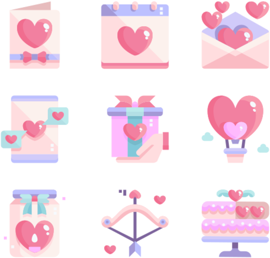 Love And Valentine Clipart (600x564), Png Download