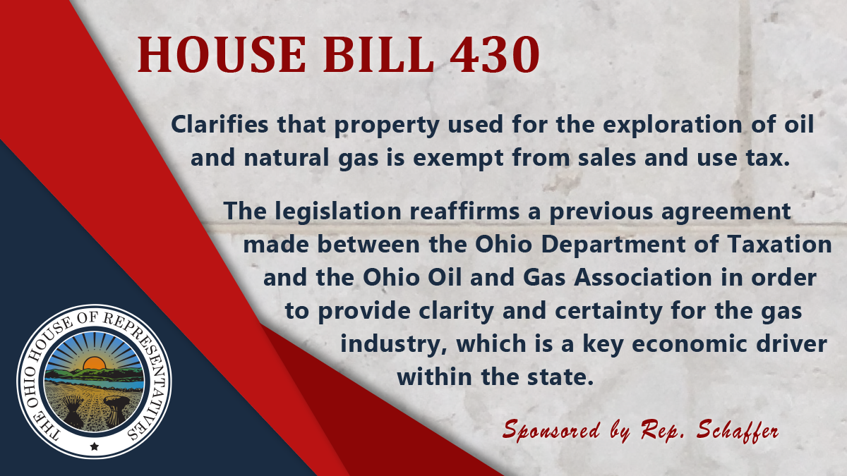 The Ohio House Of Representatives Passed Hb 430 Yesterday - Flag Clipart (1200x675), Png Download