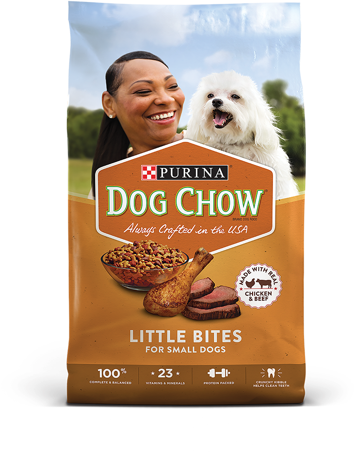 Dog Chow Little Bites For Small Dogs Dog Food - Purina Dog Chow Little Bites Clipart (800x1000), Png Download