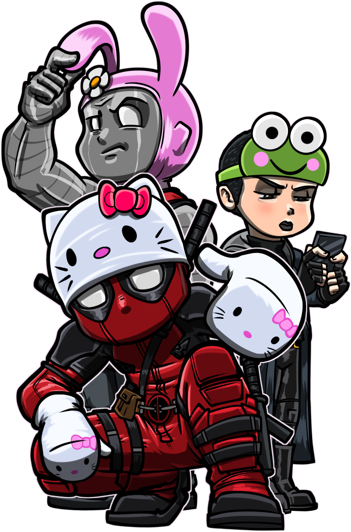 Marvel Deadpool Lord Mesa Art Clipart (788x1088), Png Download