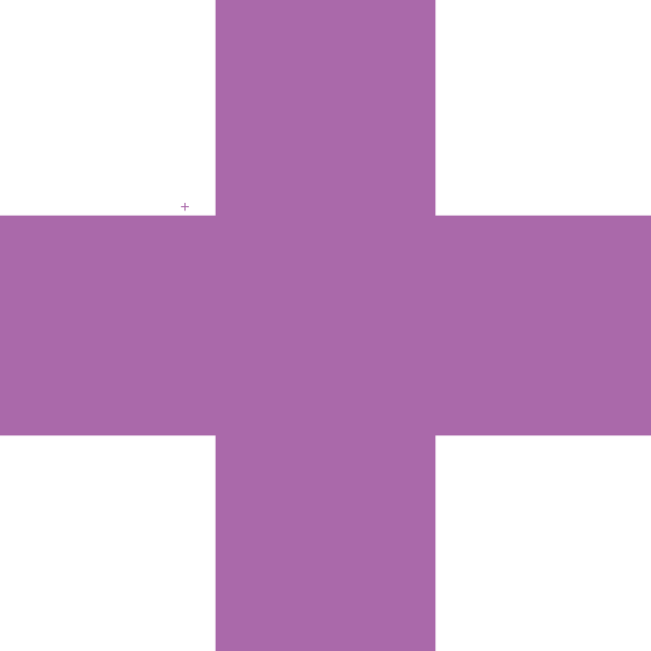 Purple Cross Clip Art - Purple Cross - Png Download (600x600), Png Download