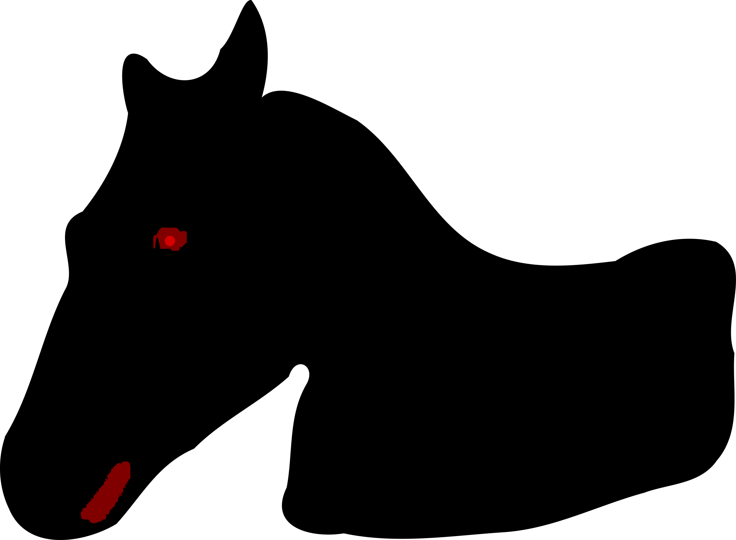 Horse Png - Horse Clipart (2400x1763), Png Download